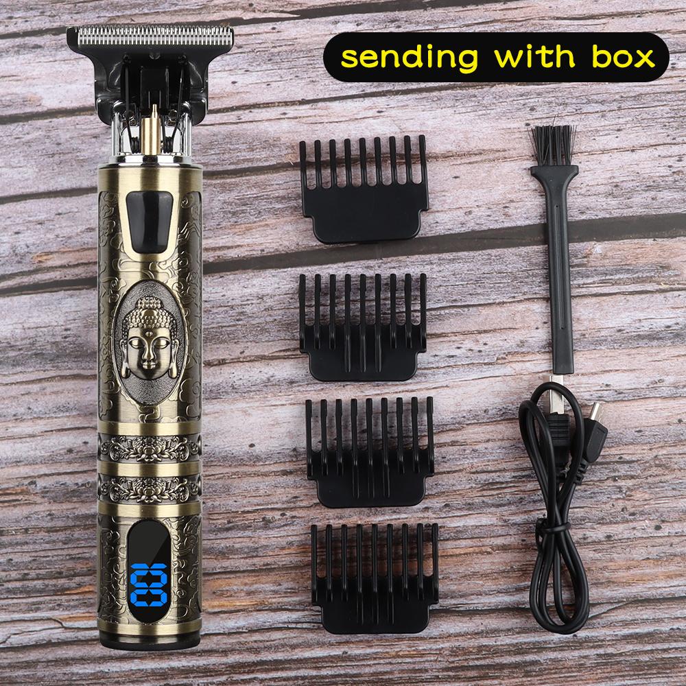 Electric Hair Clipper Trimmer For Men Rechargeable Electric Shaver Beard Barber