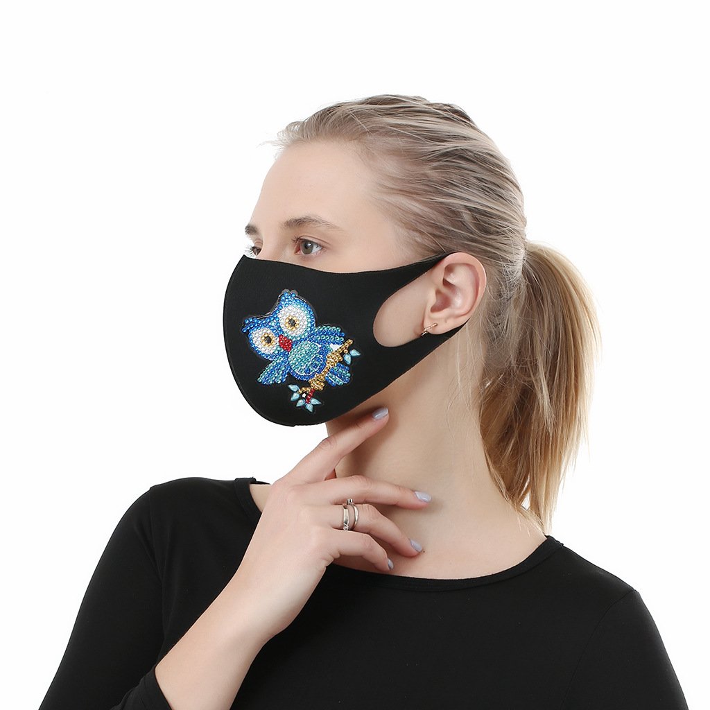 DIY Diamond Painting Dust-proof Decoration Mask
