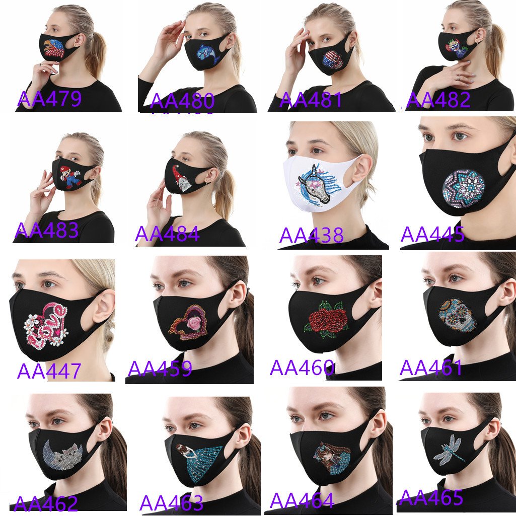 DIY Diamond Painting Dust-proof Decoration Mask