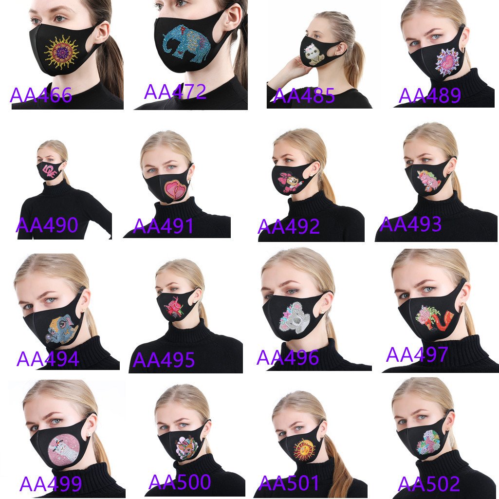 DIY Diamond Painting Dust-proof Decoration Mask