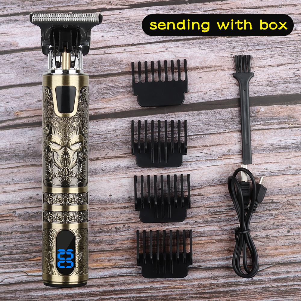 Electric Hair Clipper Trimmer For Men Rechargeable Electric Shaver Beard Barber