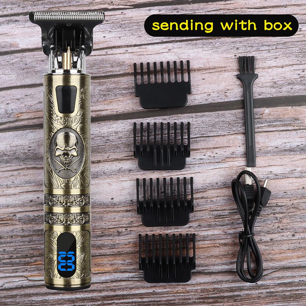 Electric Hair Clipper Trimmer For Men Rechargeable Electric Shaver Beard Barber
