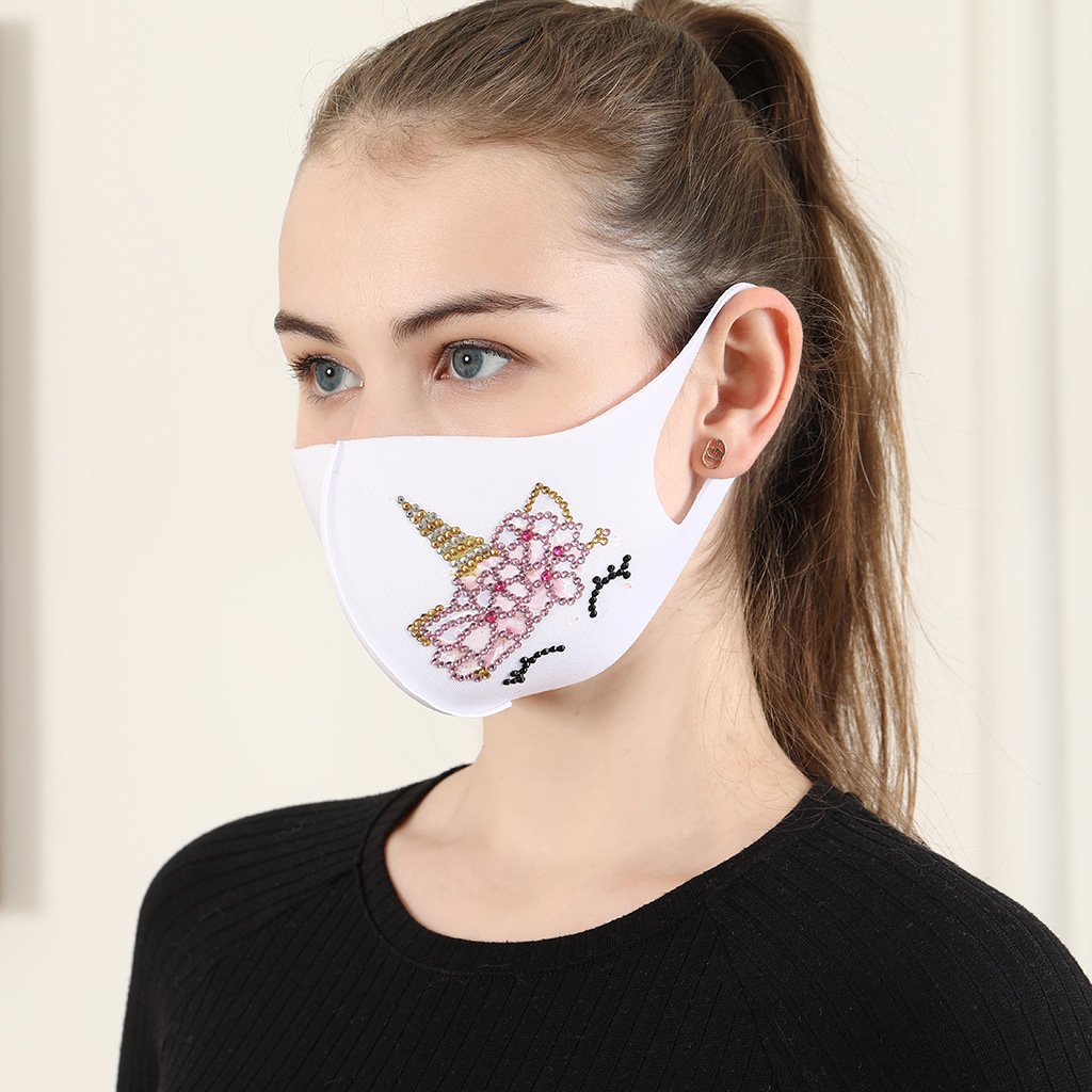 DIY Diamond Painting Dust-proof Decoration Mask