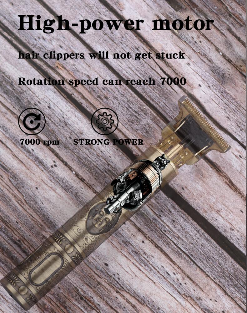 Electric Hair Clipper Trimmer For Men Rechargeable Electric Shaver Beard Barber