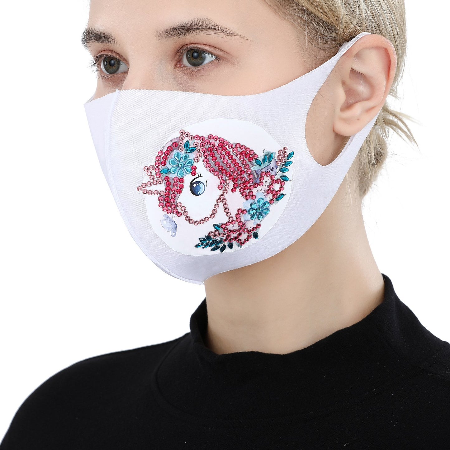 DIY Diamond Painting Dust-proof Decoration Mask