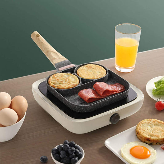 Egg Frying/Cooking Pan, 2-Cups Non-stick Multipurpose Hamburger Frying Pan cookware Fried Egg,Pancake,Omelette pan