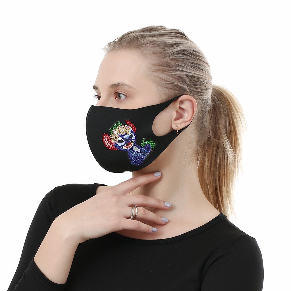 DIY Diamond Painting Dust-proof Decoration Mask