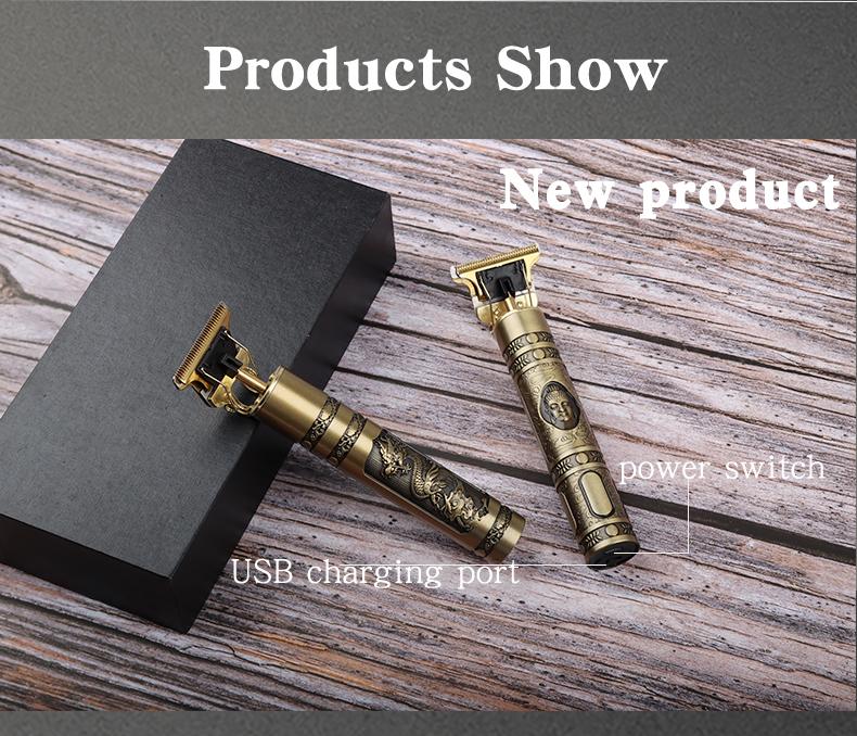 Electric Hair Clipper Trimmer For Men Rechargeable Electric Shaver Beard Barber