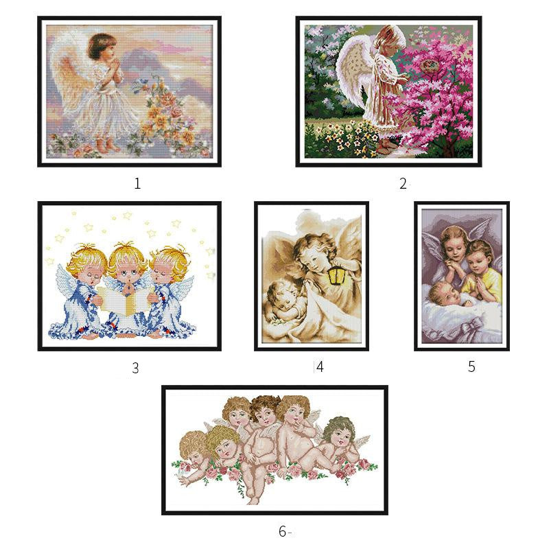 Angel Series 5d diy diamond painting full drill NO FRAME