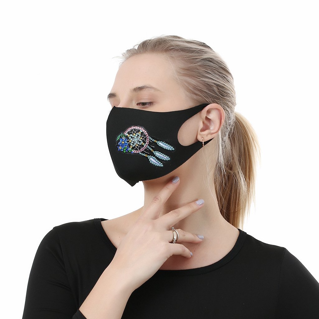 DIY Diamond Painting Dust-proof Decoration Mask