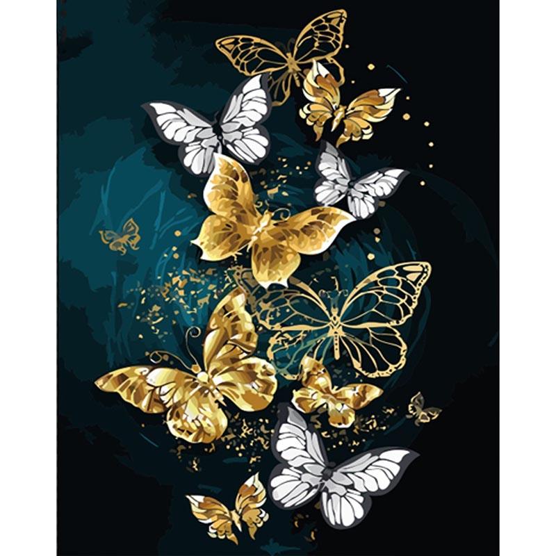 45x60cm Butterfly 5D DIY Diamond Painting Butterfly Full round Drill