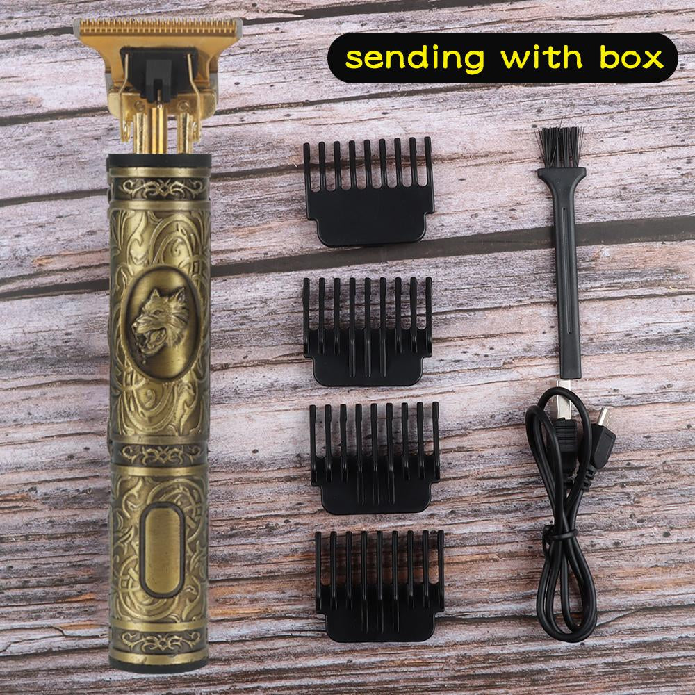 Electric Hair Clipper Trimmer For Men Rechargeable Electric Shaver Beard Barber