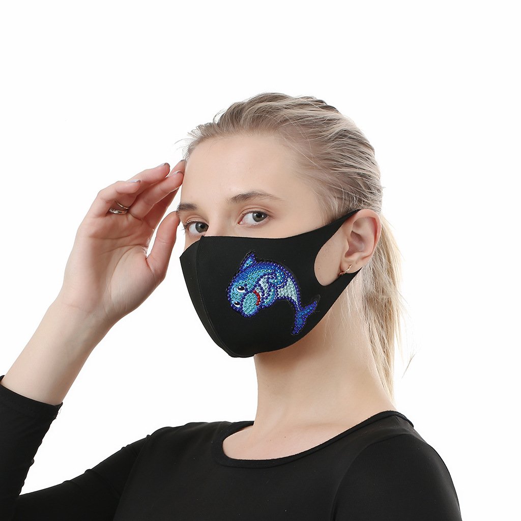 DIY Diamond Painting Dust-proof Decoration Mask