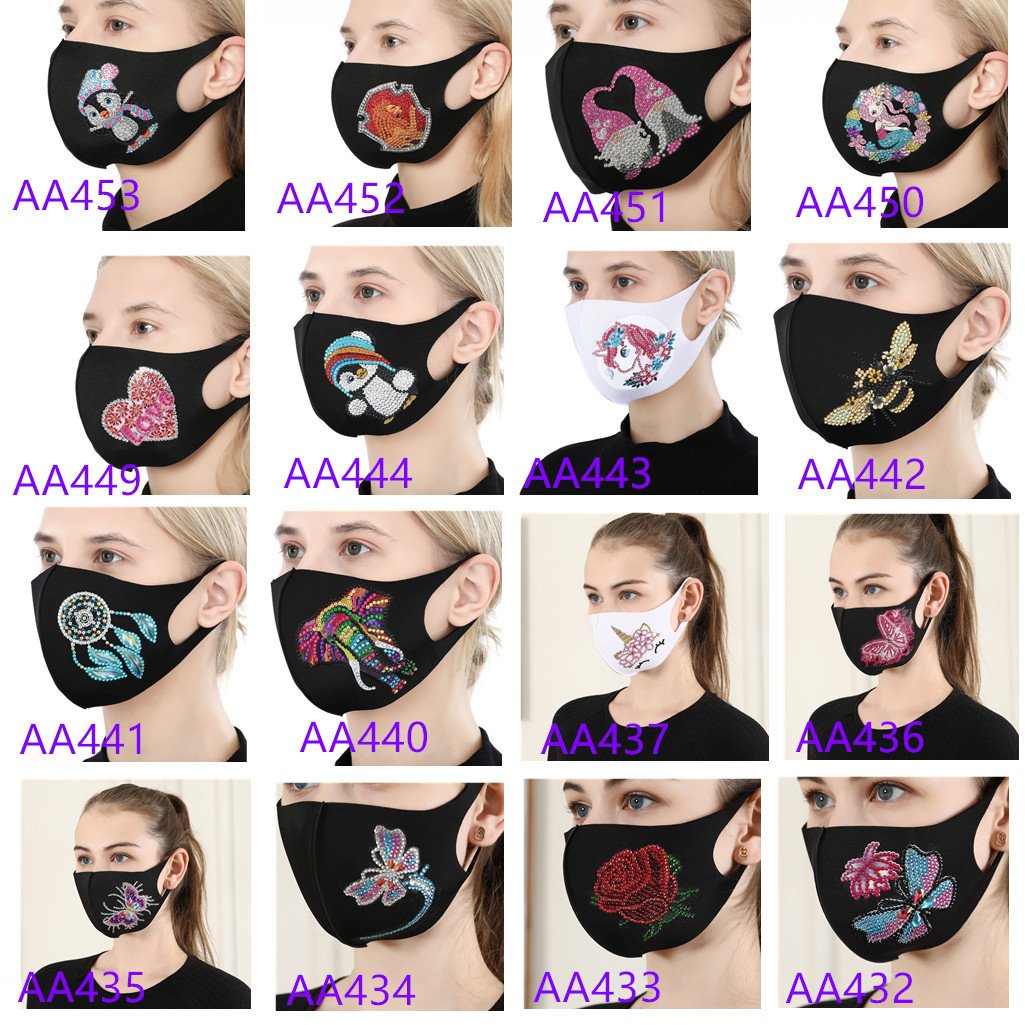 DIY Diamond Painting Dust-proof Decoration Mask