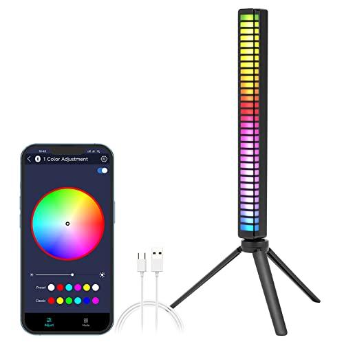 RGB Sound Control Music Pickup Rhythm Lights with APP & Built-in Battery